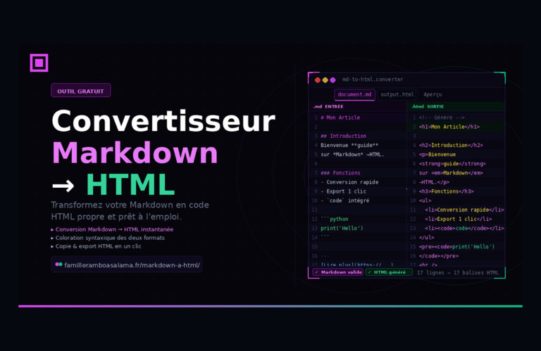 Convertisseur Markdown à HTML