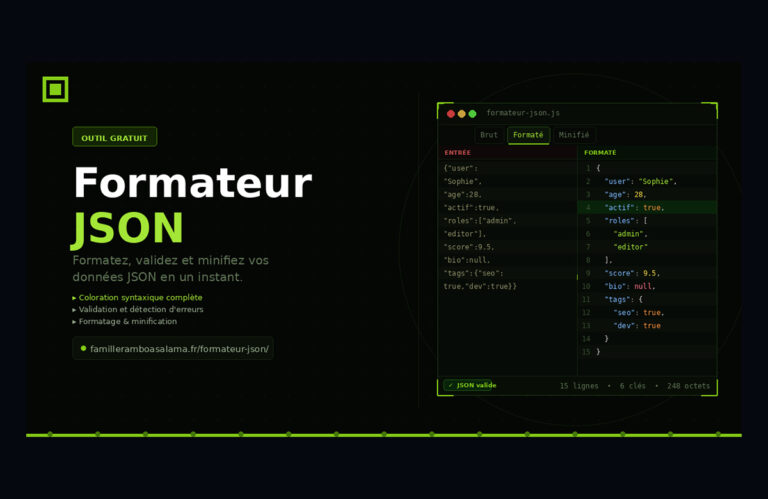 Formateur JSON
