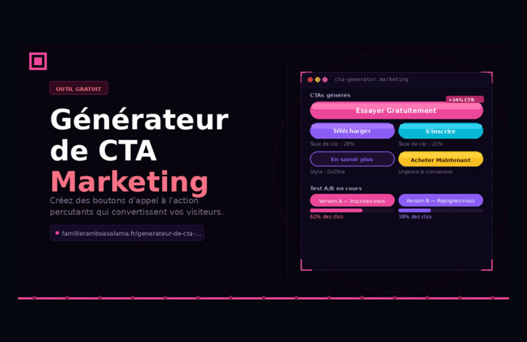 Générateur de CTA marketing