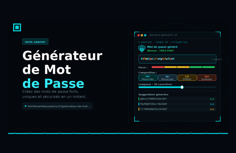 Générateur de Mot de Passe